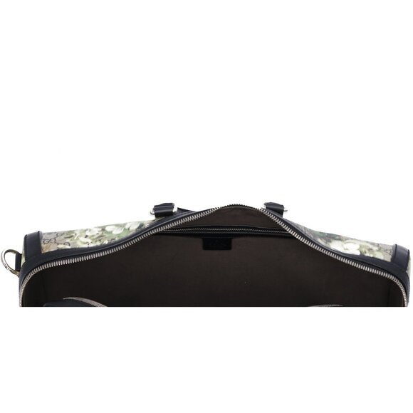 GUCCI GG Plus GG Supreme Boston Bag 406380 Beige Khaki Floral - Picture 10 of 10